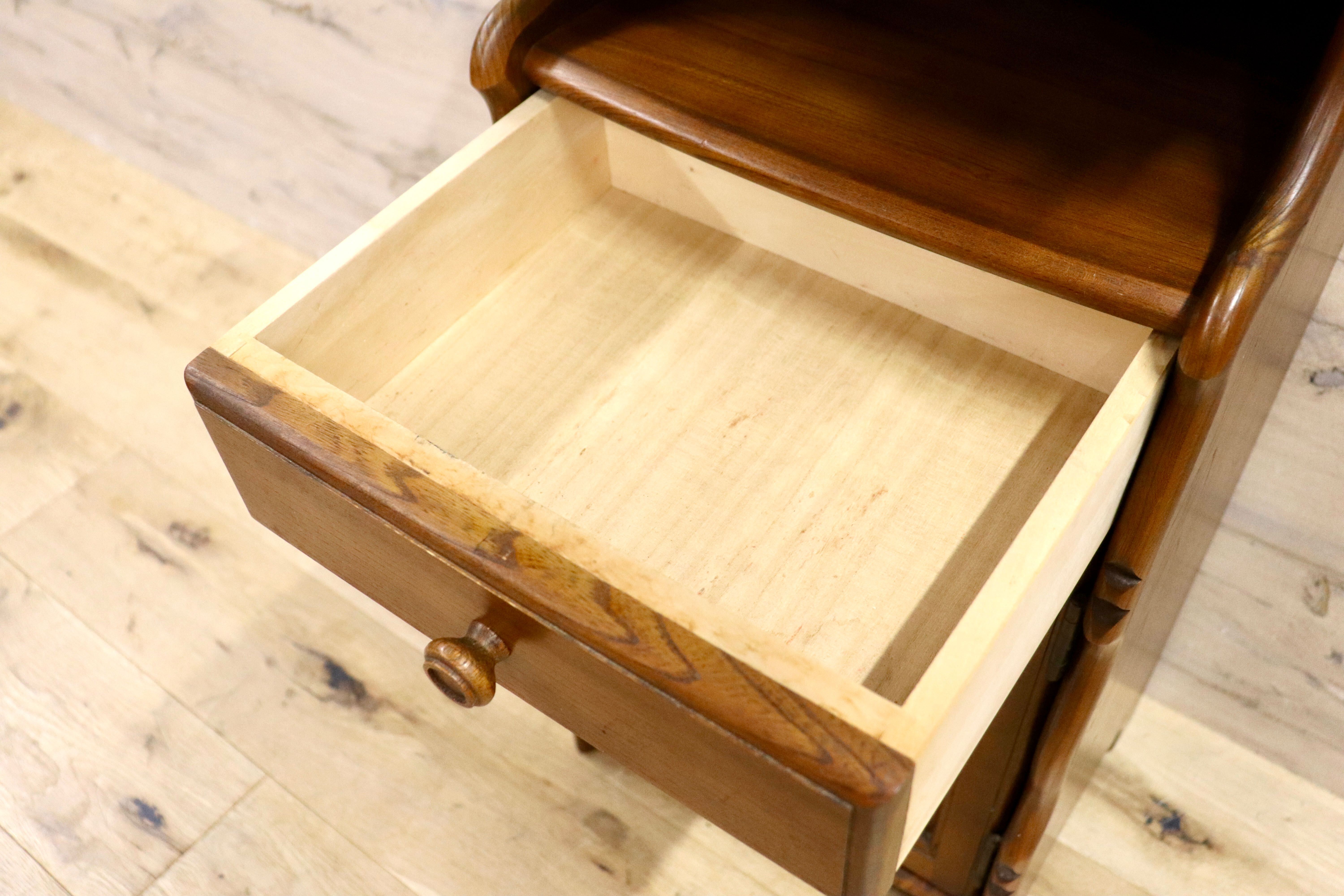 GMHK500○karimoku / カリモク オールドカリモク 電話台 花台 飾り台