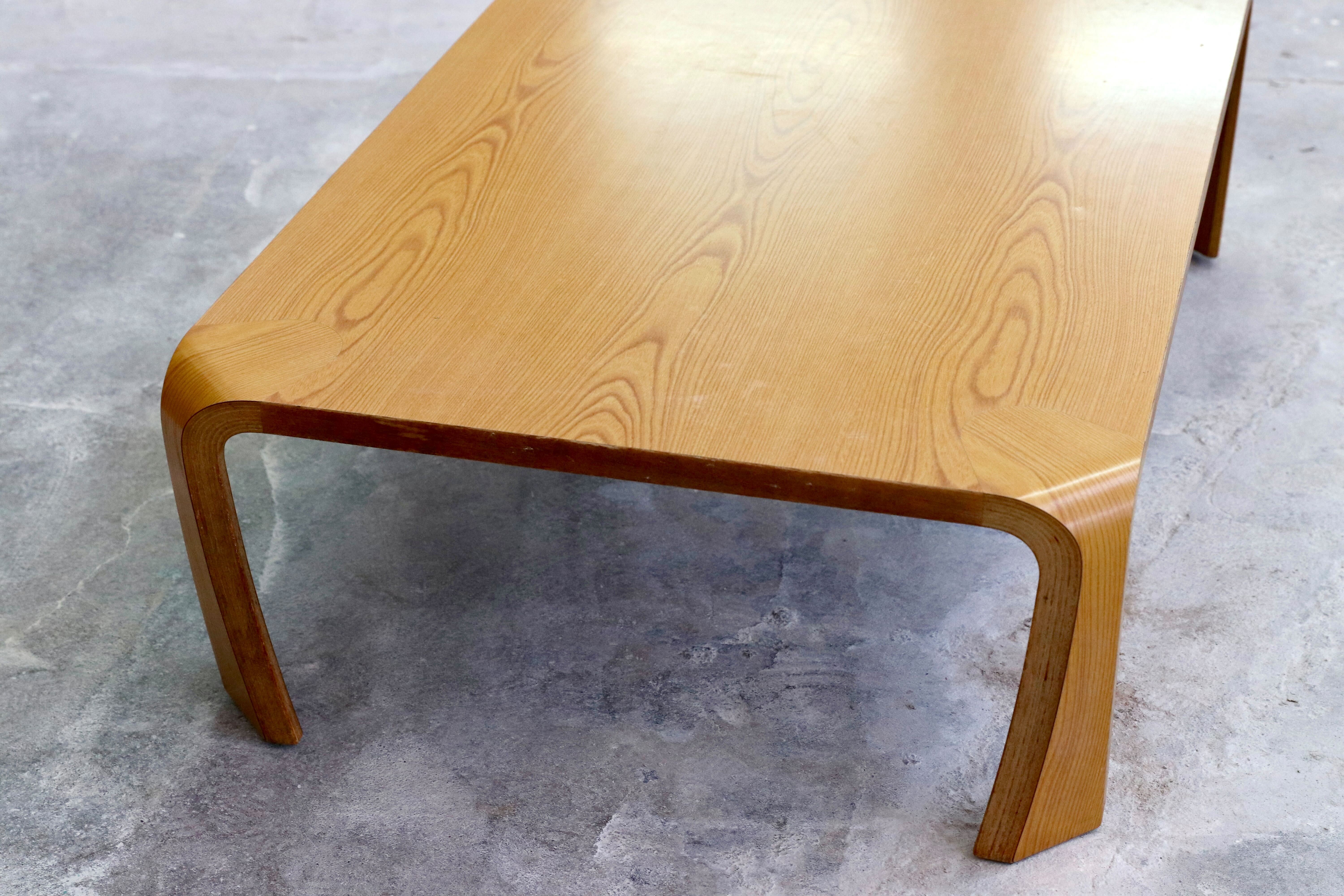 DLK166 Tendo 天童木工 乾三郎 ケヤキ 欅板目 座卓 ローテーブル