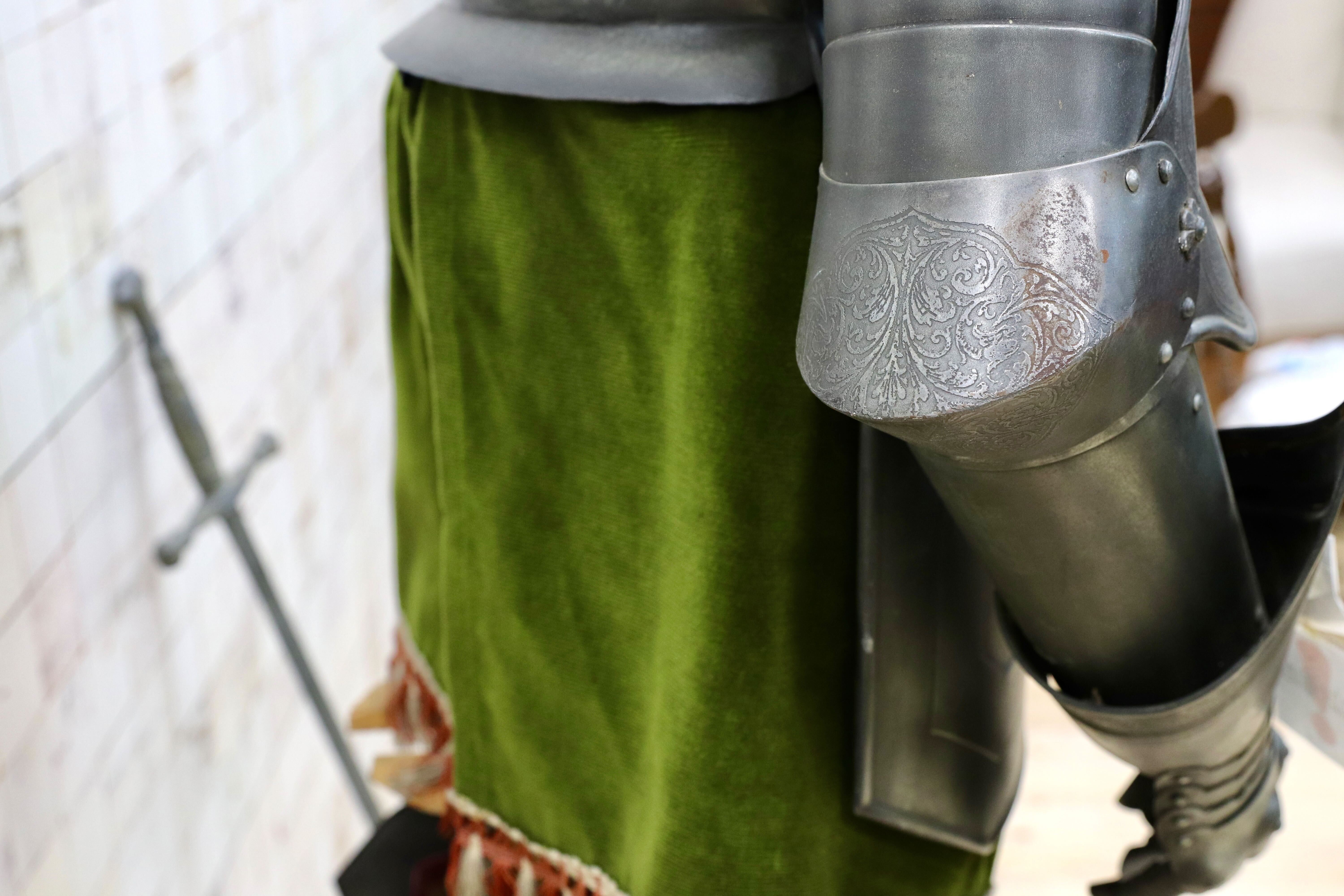 GMFH356○フランス製 アンティーク 甲冑 置物 オブジェ 西洋 1950年代