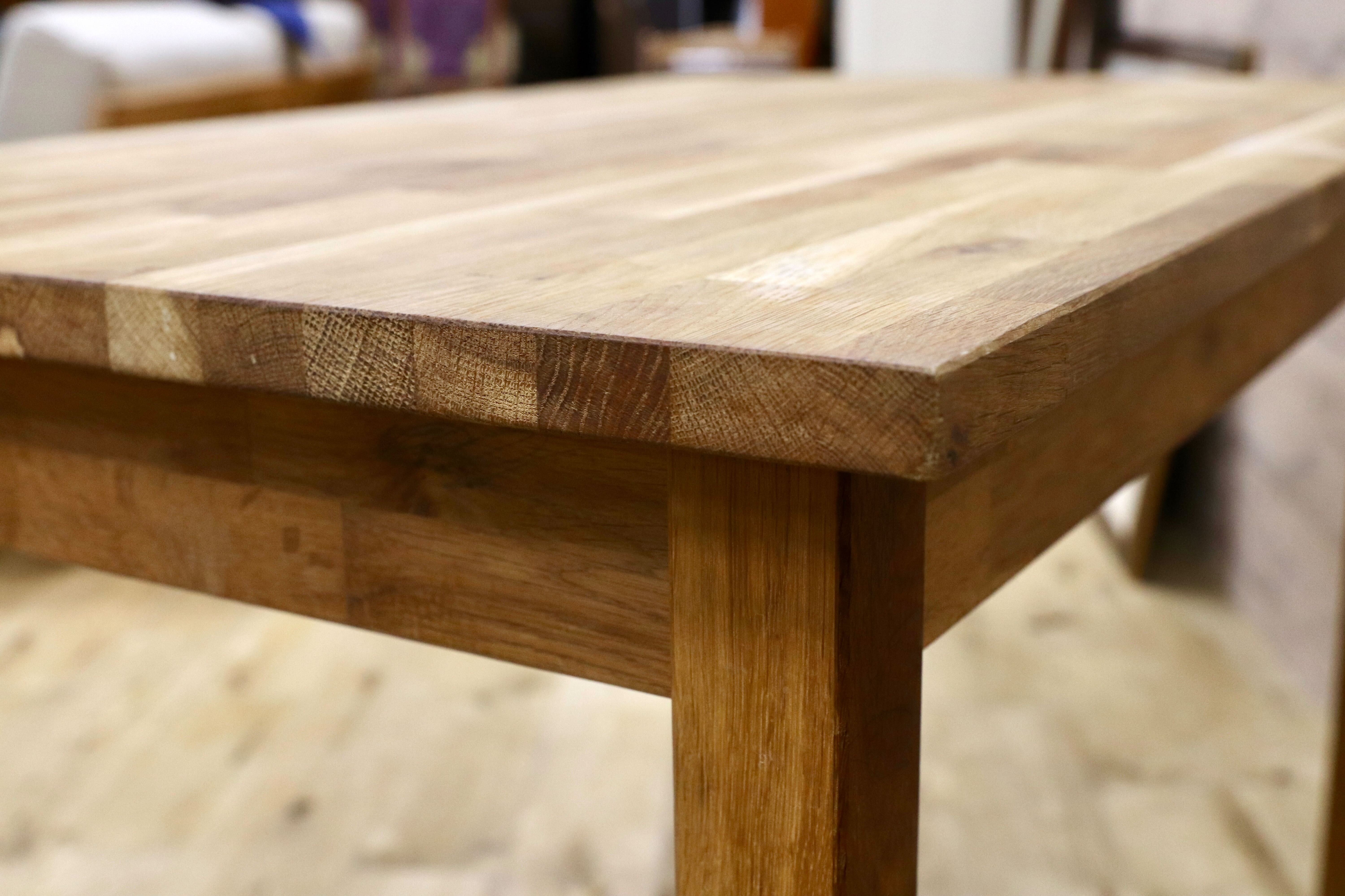 GMHK91○IKEA / イケア EKENSBERG オーク無垢材 ダイニングテーブル