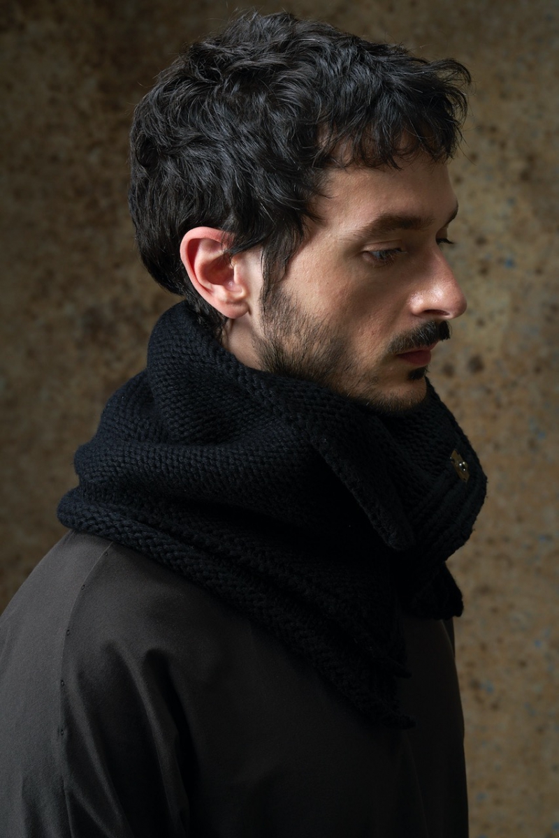 AC-NPCP. Knit Neck Parts Cashmere. Black. DEVOA. « GULLAM グラム