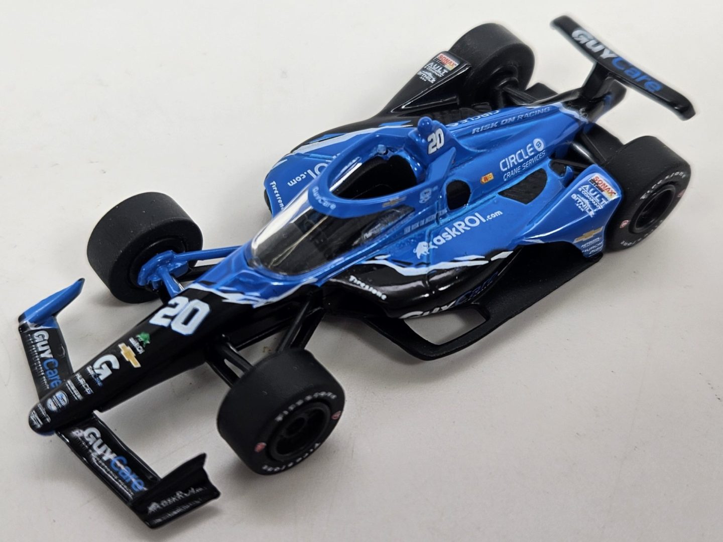 1:64 GL 2024 Ed Carpenter #20 GuyCare Ed Carpenter Racing Indycar