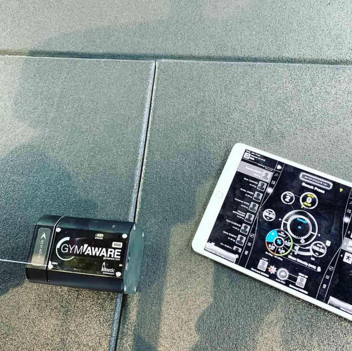 GymAware vs Accelerometer (PUSH)