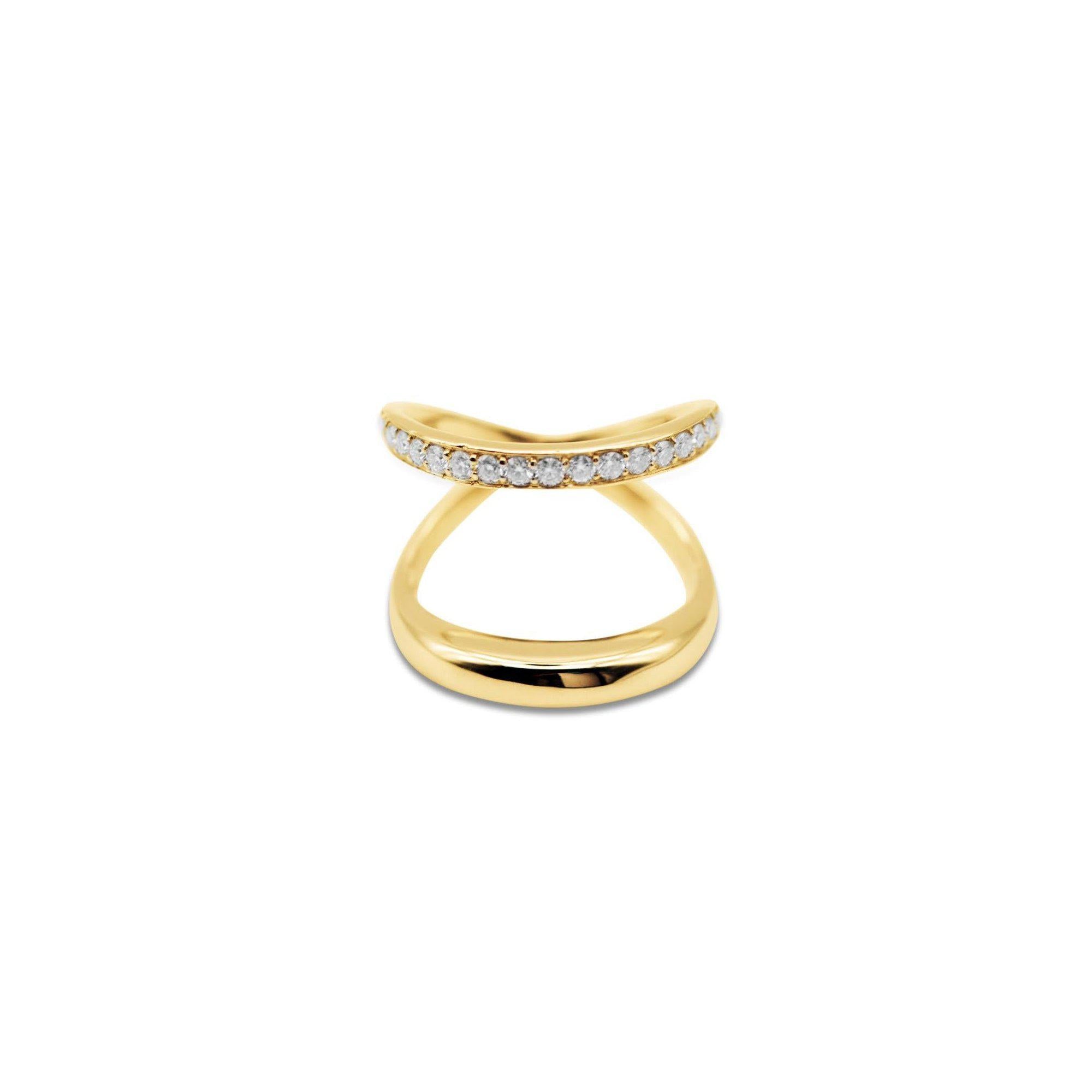 DOUBLE STRING MOISSANITE RING – GYPPHY