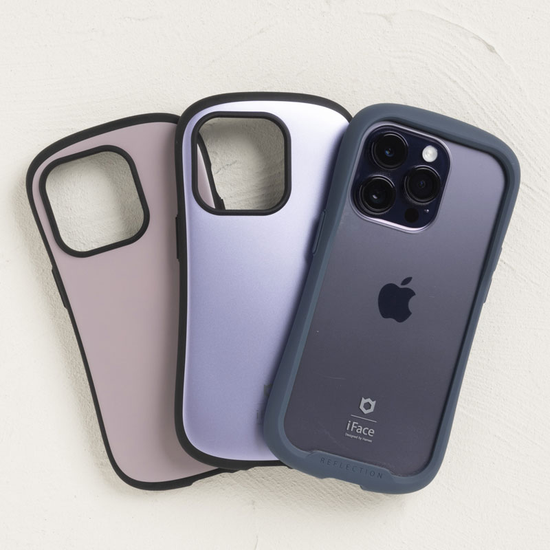 ディープパープル（iPhone 14Pro/iPhone14ProMax）に合うiFaceケース