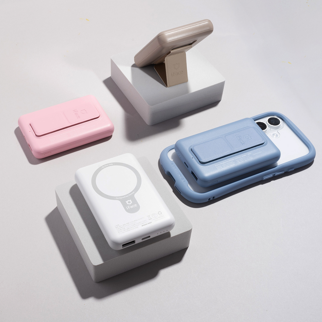 iFace MagSynq モバイルバッテリー 5000mAh（MagSafe対応）｜iFace公式