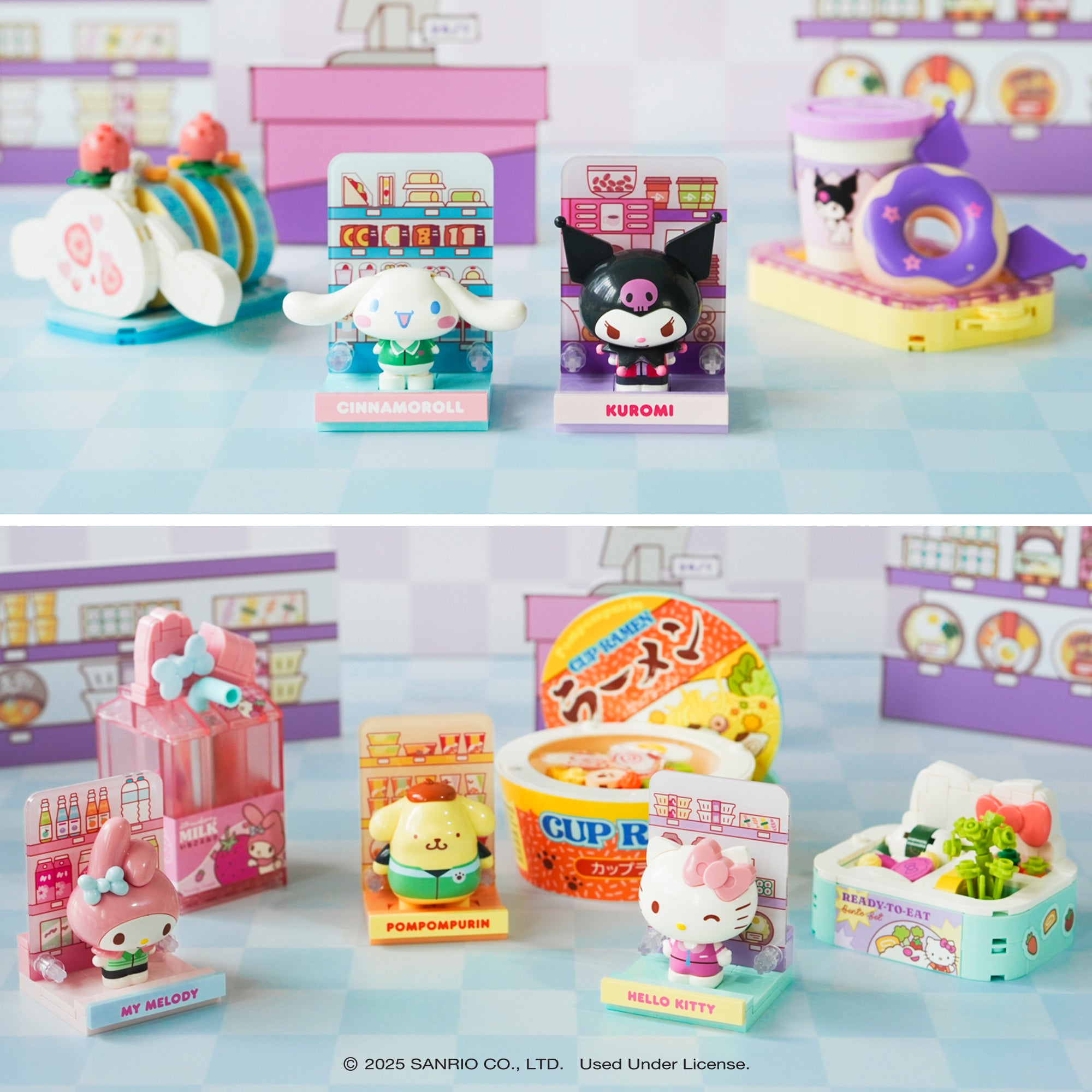 Hello Kitty and Friends Konbini Building Blocks Set - Cinnamoroll