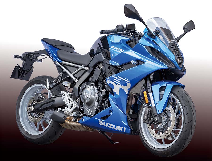 スズキの新世代スポーツ､GSX-8R/Sをより使いやすく! あのKIJIMAが提案