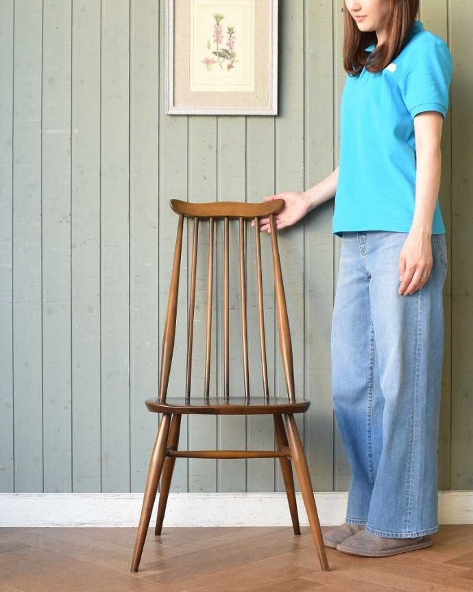 アーコールのゴールドスミスチェア（カラメル色・タグ付き）(ear-1-kt