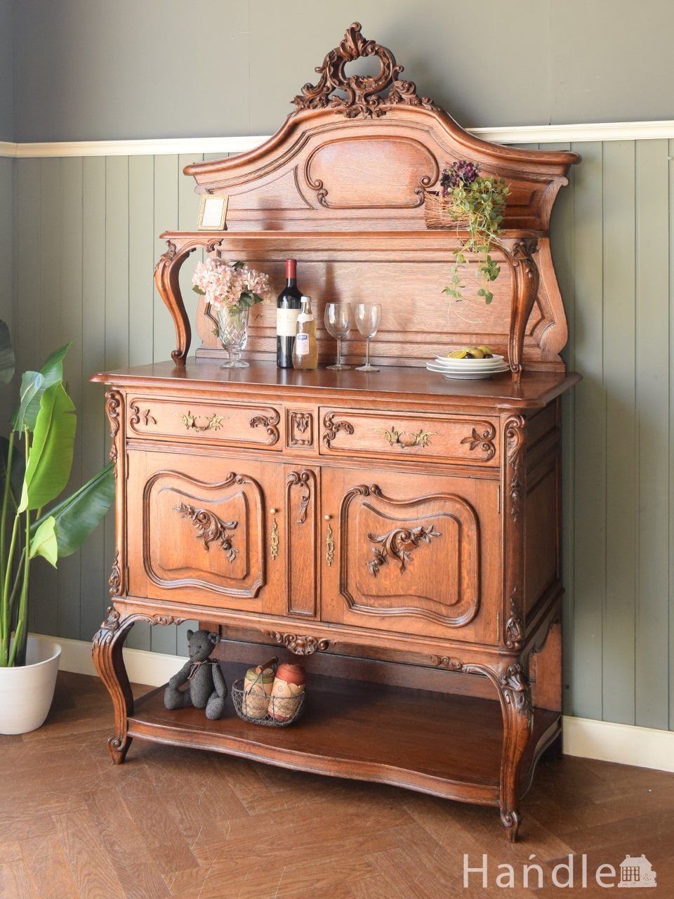 ナチュラルカントリーな雰囲気におススメ、オールドパインのサイド