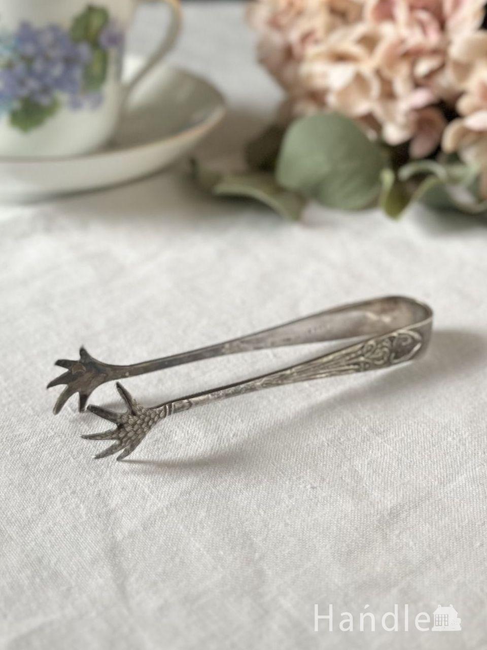 Walker＆Hall社のアンティークスターリングシルバーのフォーク