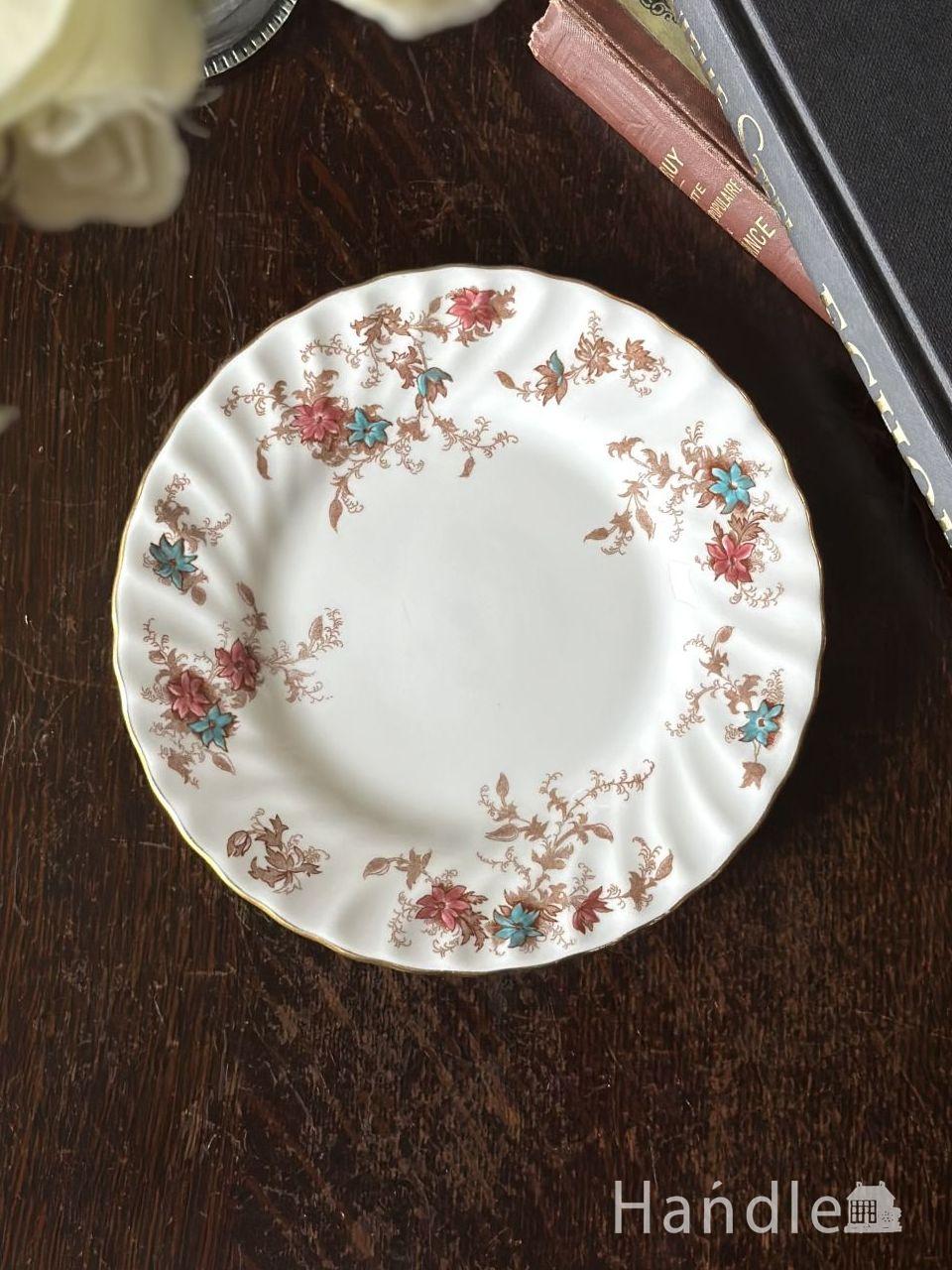 英国アンティークの美しいお皿、ミントンのアンセストラル（Ancestral