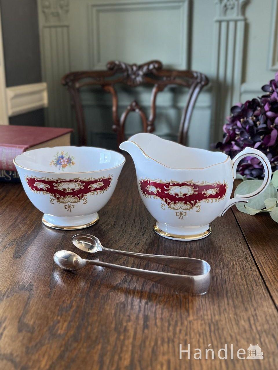 イギリスから届いたアンティークの食器、Queen Anne（クィーンアン）の