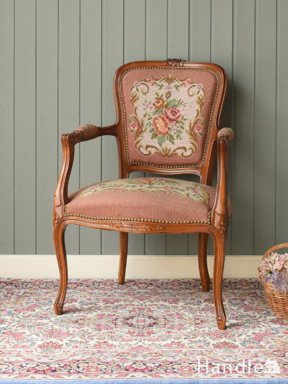 アンティーク アームチェア(j-280)｜アンティークチェア・椅子