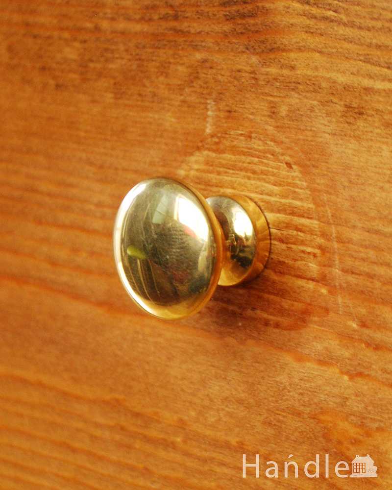 家具の取っ手、アンティーク風ハンドル （真鍮・S）(u-601-v)｜DIYグッズ