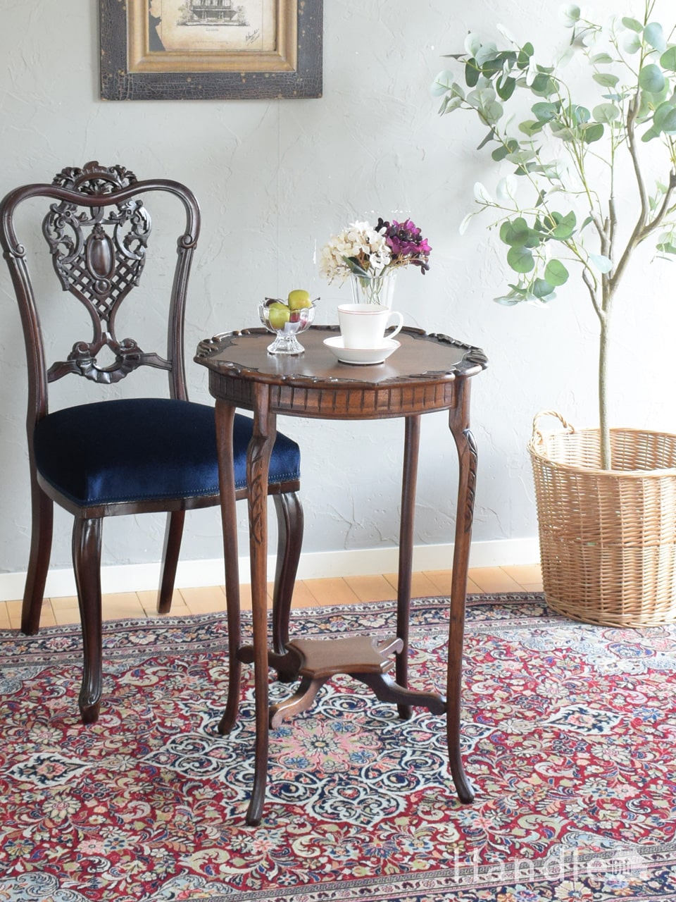 イギリスのアンティーク家具、バタフライテーブル(x-498-f