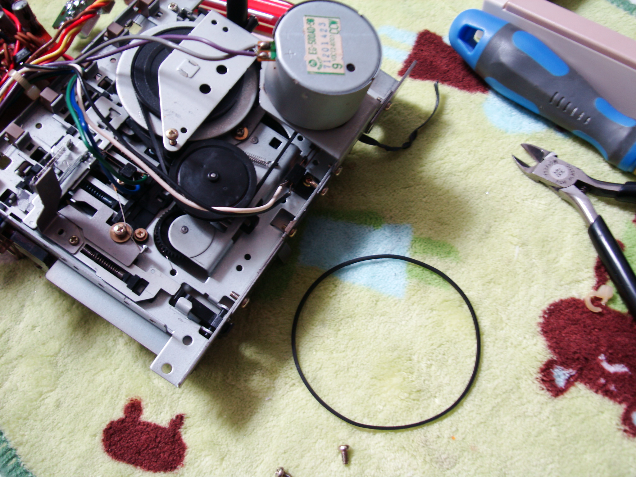 NEC DATA RECORDER データレコーダーPC-DR311の修理: はにはにの