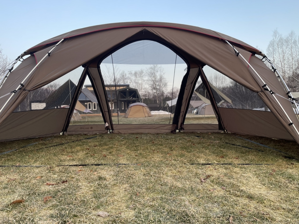 スノーピークのフービ。2人ならデメリットは無い。むしろ最高。 | 外