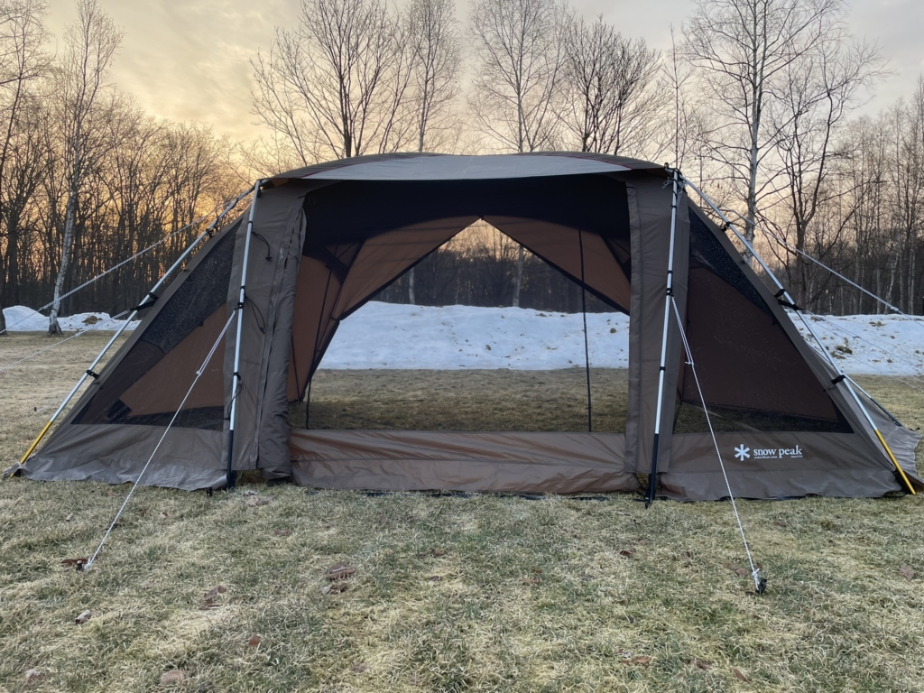 スノーピークのフービ。2人ならデメリットは無い。むしろ最高。 | 外