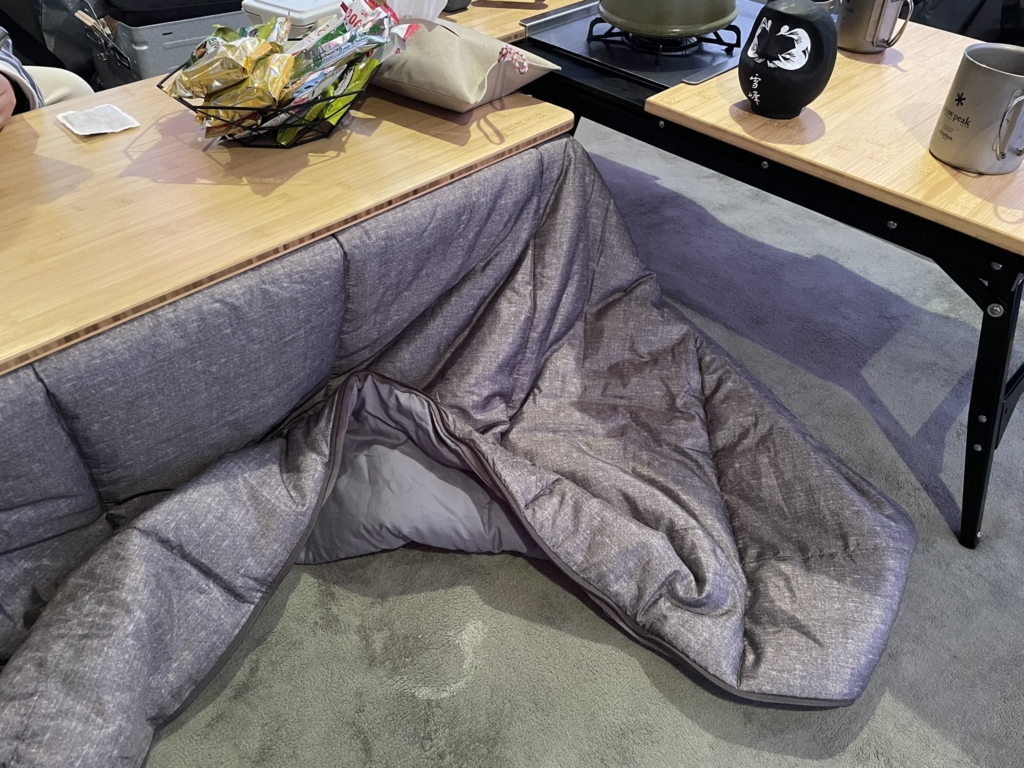 冬キャンプ。こたつスタイルの作り方。 | 外の空気が好きです。