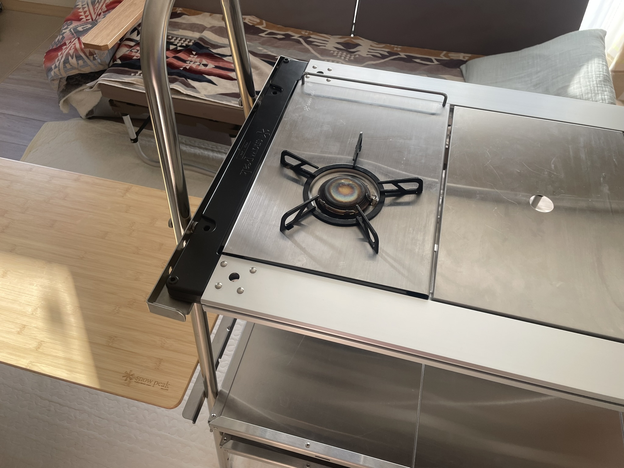 レビュー】スノーピーク「ステンレスキッチンテーブル」は重いけど最強