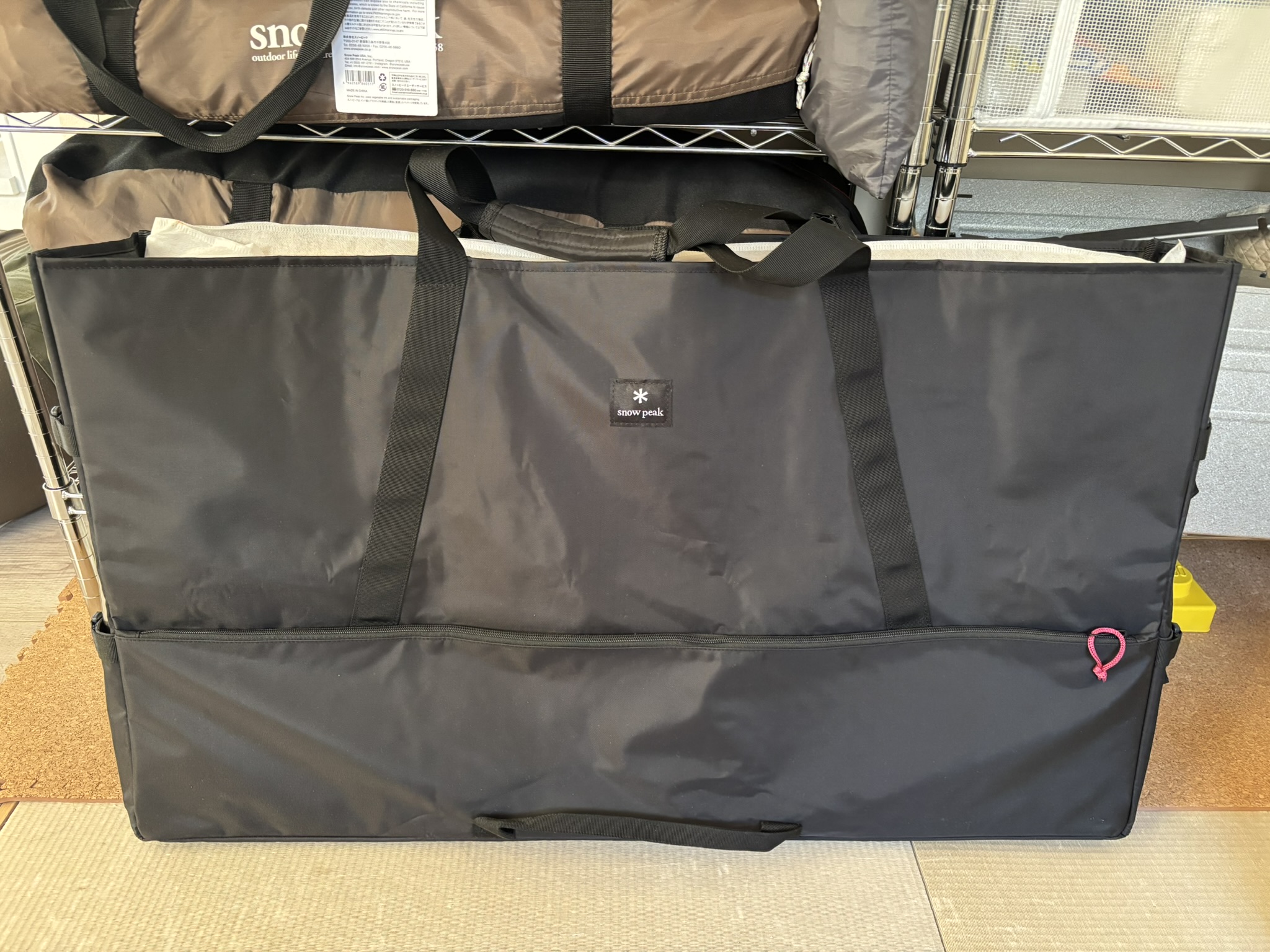 スノーピーク ギアトートMの収納力。 | 外の空気が好きです。