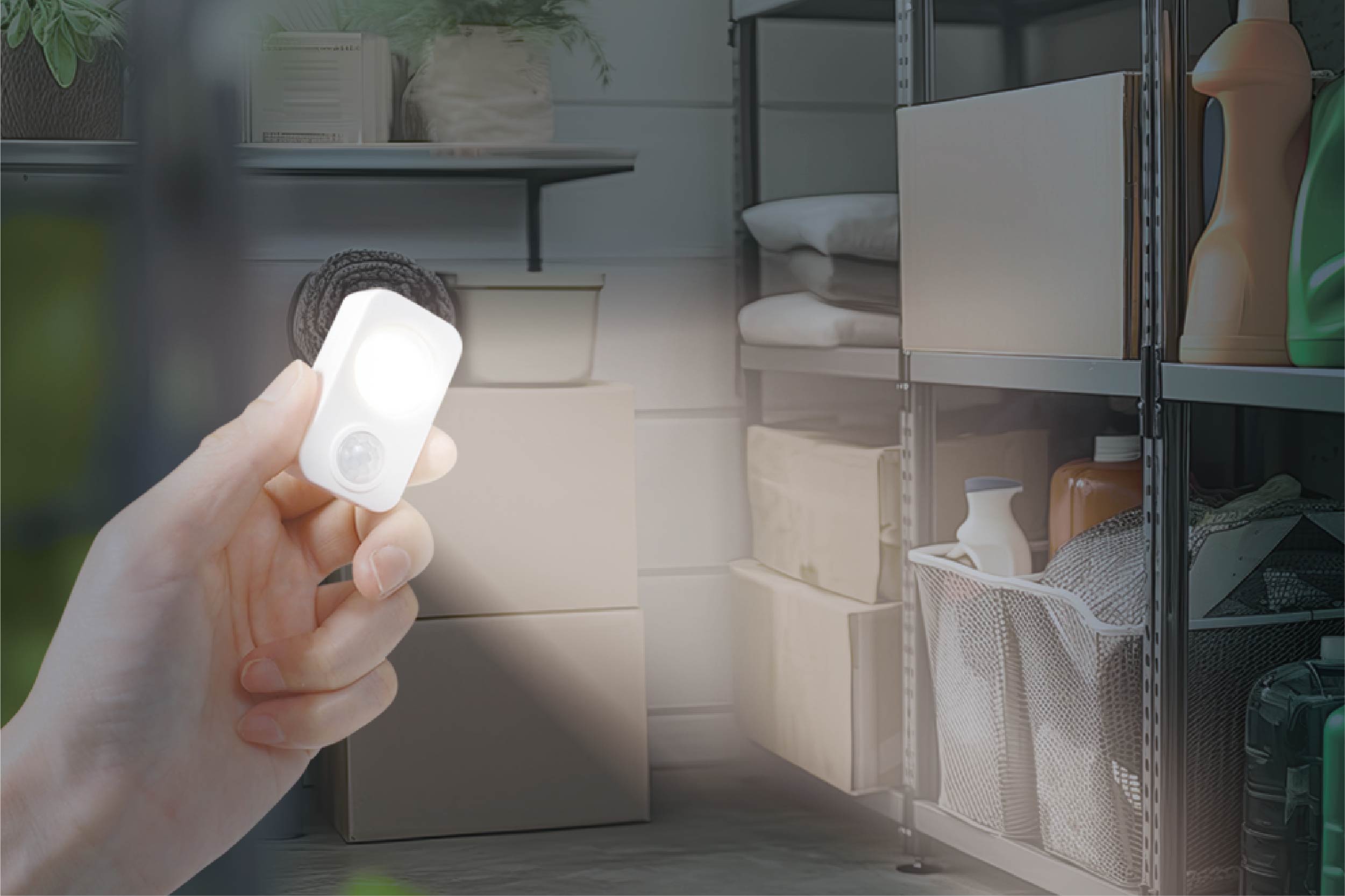 USB充電式 ミニセンサーライト2P（白色） | 株式会社ハック