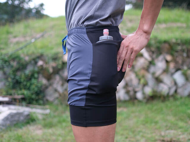 パタゴニア エンドレス・ラン・ショーツ】収納力抜群なサイドポケット