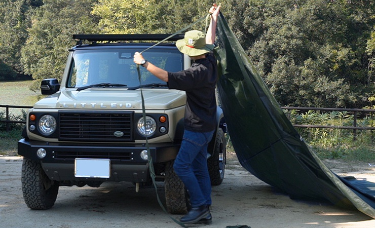 DODのカートゥギャザータープの紹介