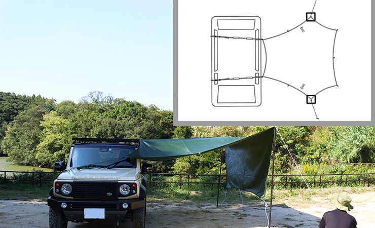 DODのカートゥギャザータープの紹介