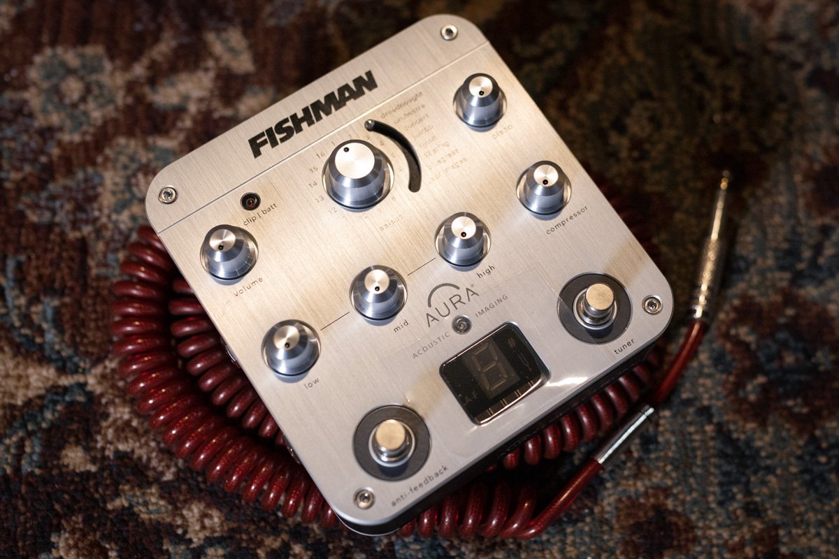 Fishman Aura Spectrum Acoustic Guitar DI Pedal – Haggerty's Music Inc