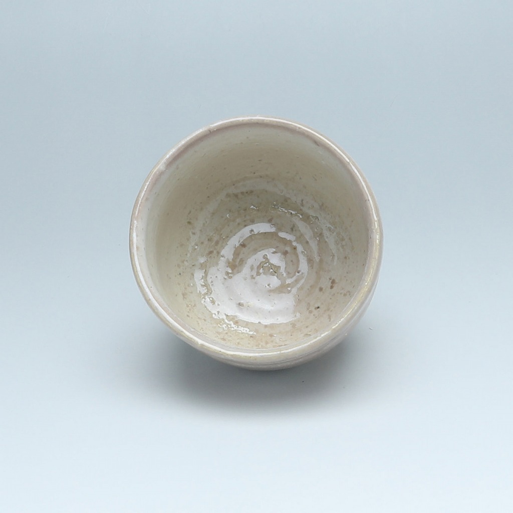 萩ぐい呑 新庄貞嗣作 木箱入 山口県指定無形文化財保持者 萩焼 | 萩焼