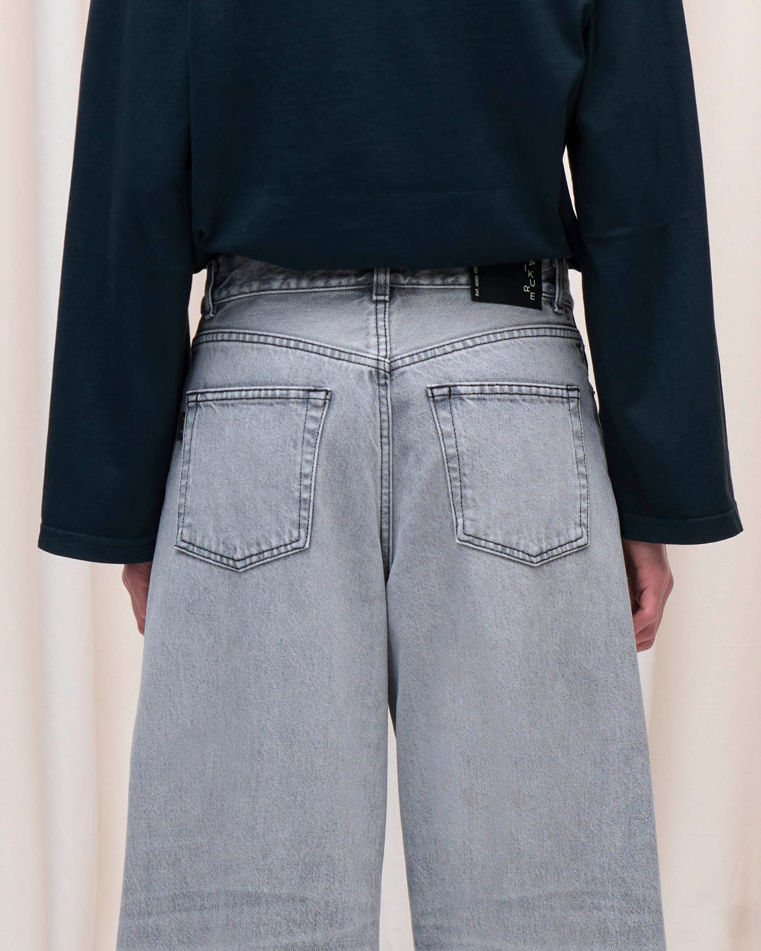 BETHANY DENIM // FOG GREY – Haikure