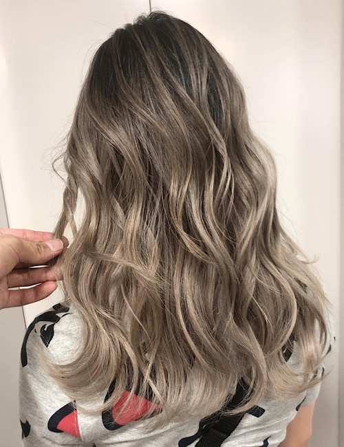 シールエクステもやってます | バレイヤージュなどカラーの仕上がりを