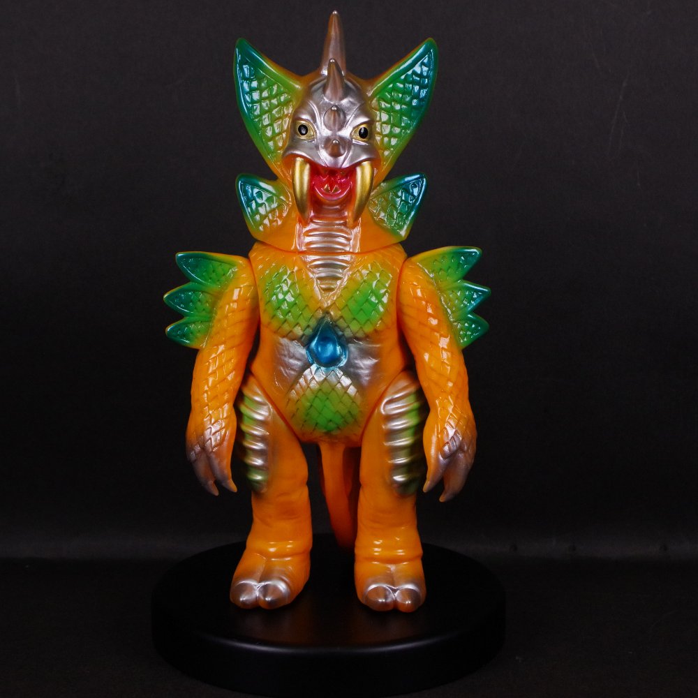 リターンカー・達磨 ダルマ プルバック 福 開運 ソフビ フィギュア