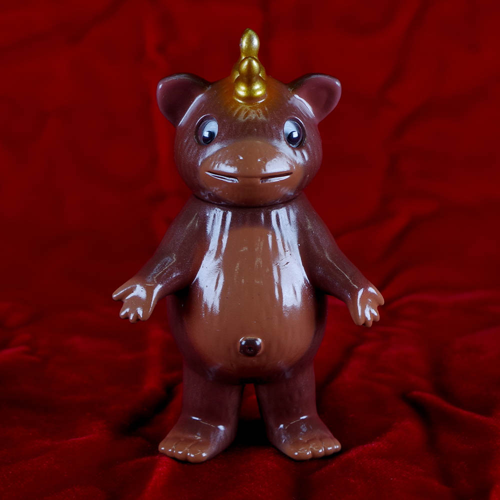 ☆ソフビ情報☆本日、U.S.toysのチョコレートカラーソフビが墓場の画廊