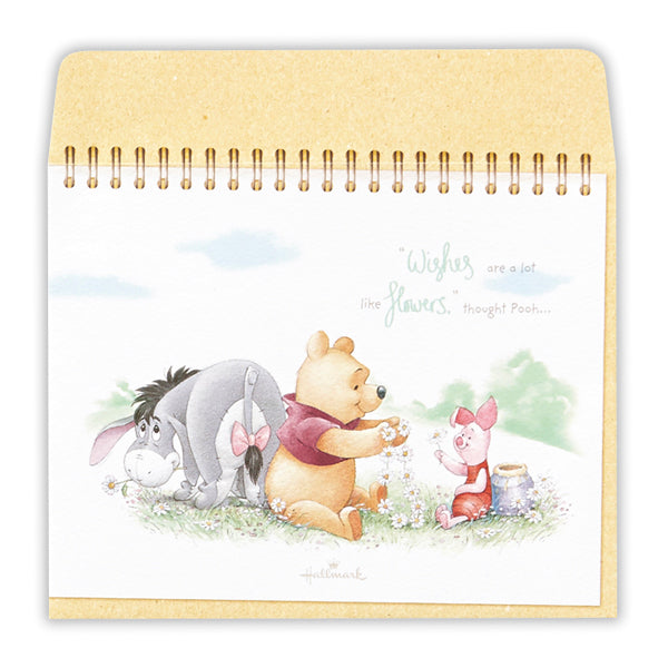 ディズニー くまのプーさん プーと花飾りII【レターセット】 – 日本