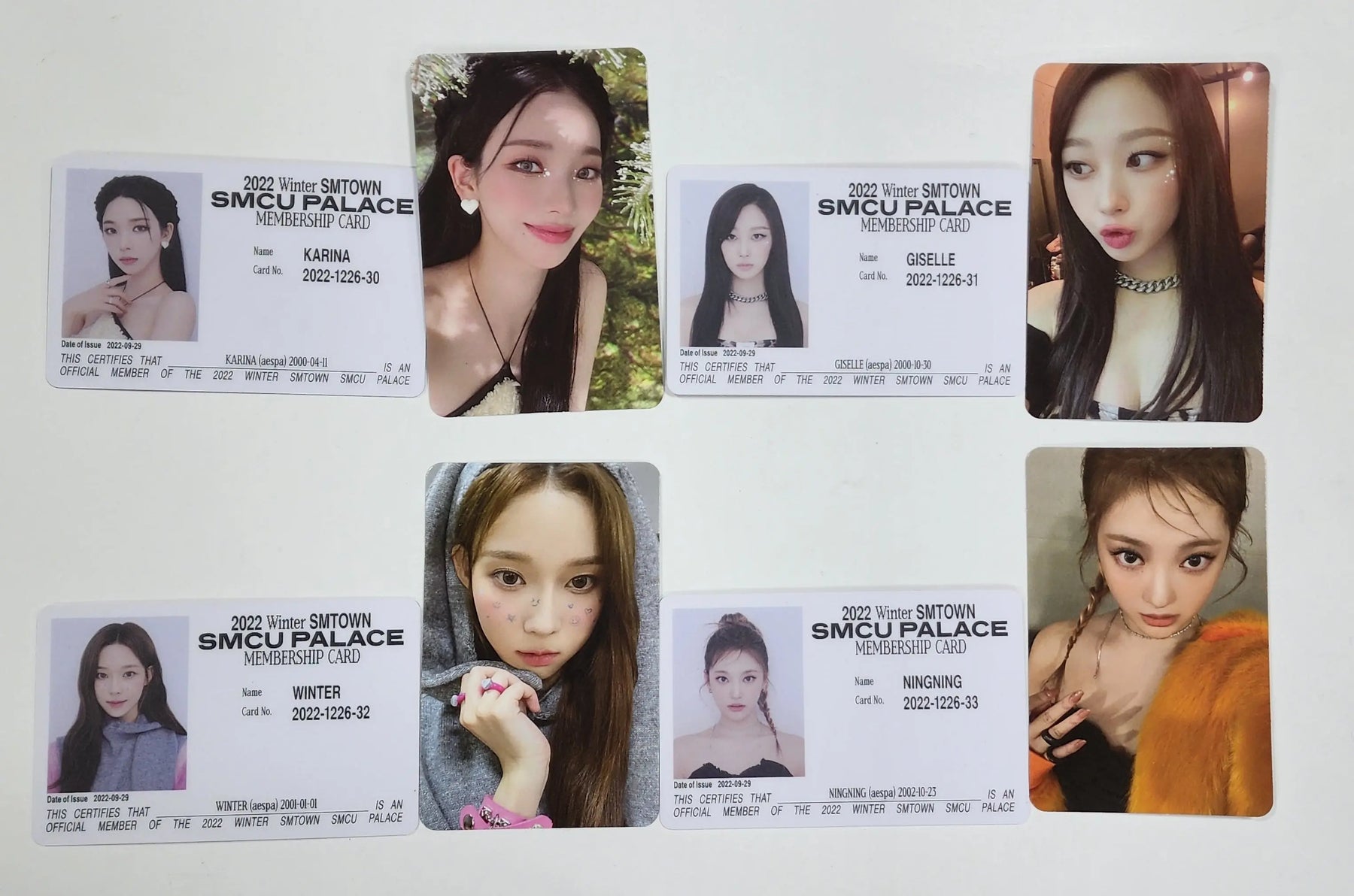 aespa SPECIAL 抽選 smtown 限定 トレカ カリナ aespa カリナ SM 30th