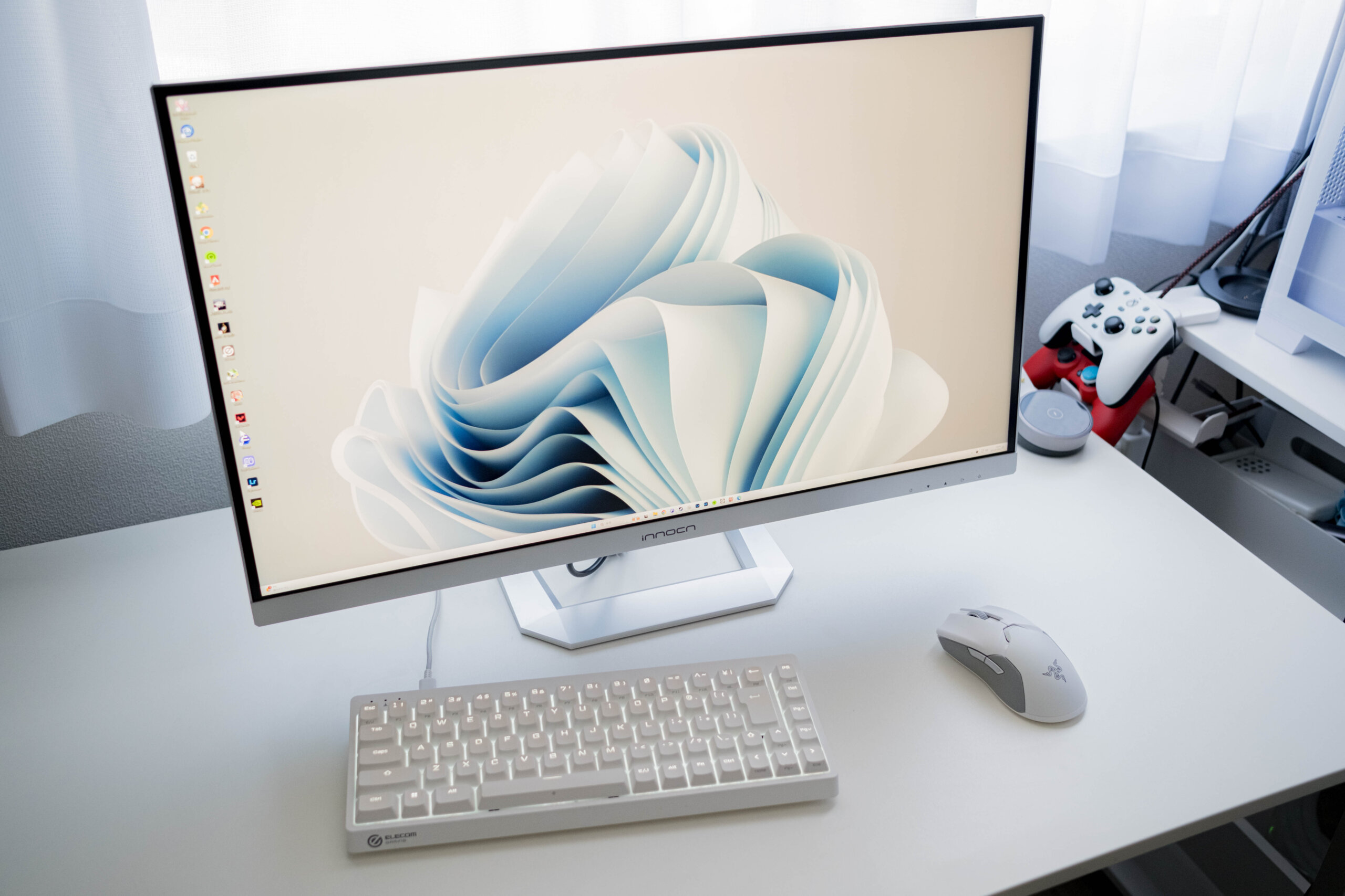 INNOCN 27M2Vをレビュー！4K・ミニLEDで10万円以下で購入できPS5にも