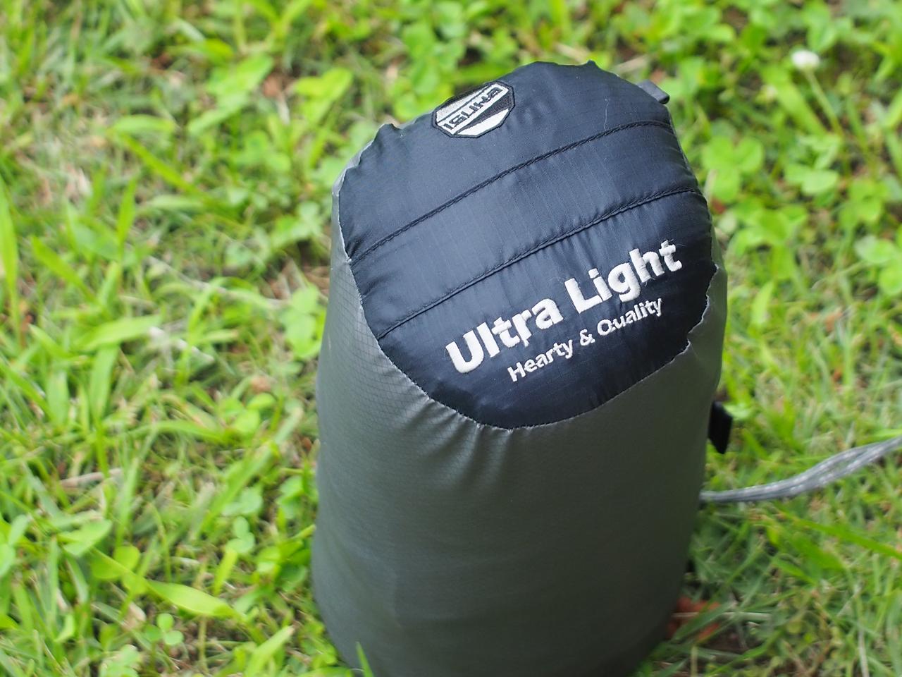 帰省中のダニアレルギー対策はコレ！イスカの寝袋『ウルトラライト』が