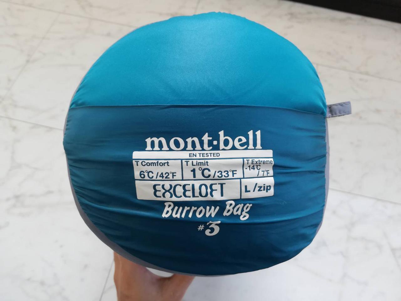 モンベル・バロウバッグ#3】キャンプにおすすめ！ シュラフ（寝袋）を