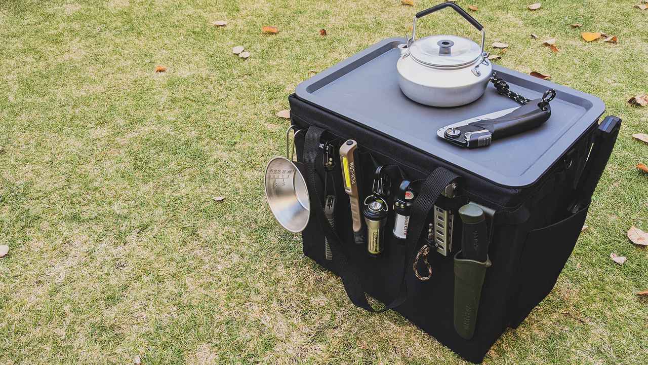 ブラック&タフ！ WHATNOT『ワンタッチバケット』に“ヘビーデューティー