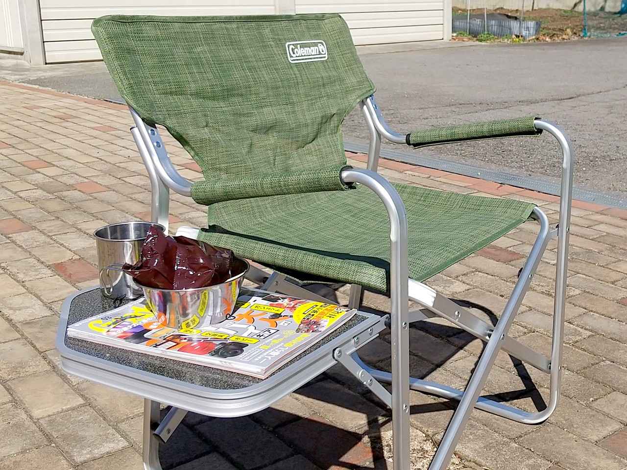 2024年新作】コールマン『アルミデッキチェア』が快適過ぎ！サイド