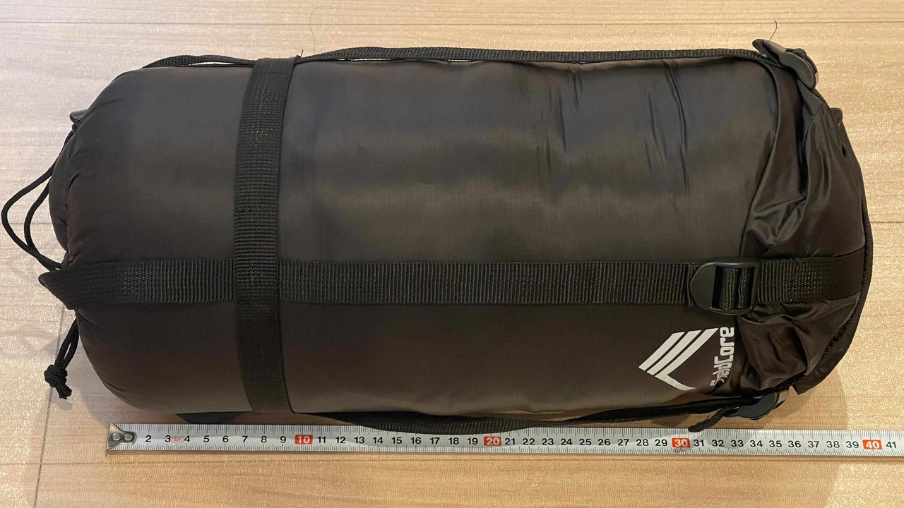 ワークマン フュージョンダウン＋シュラフ ブラック セット ワークマン