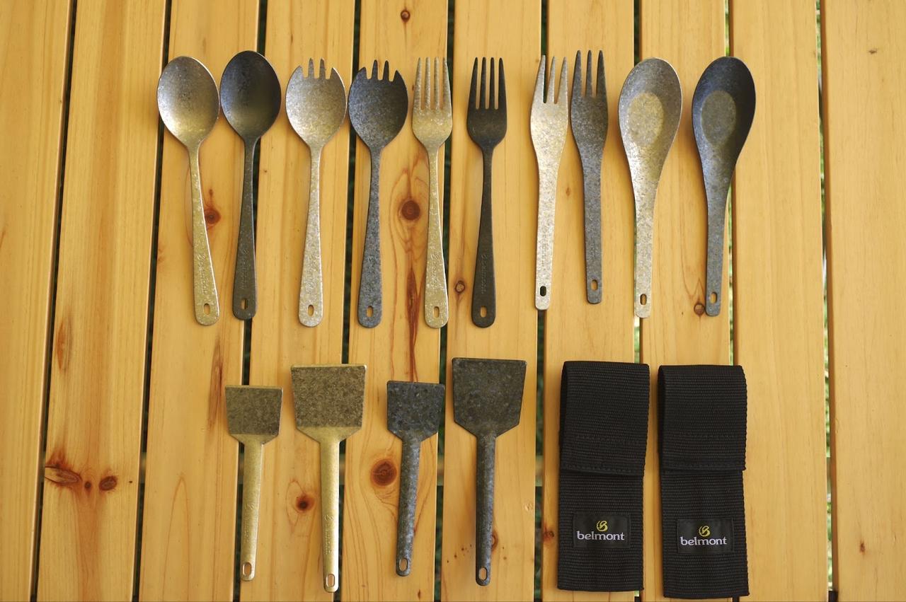 ベルモント『結晶化カトラリー』で食卓に高級感をプラス。チタン製ギア