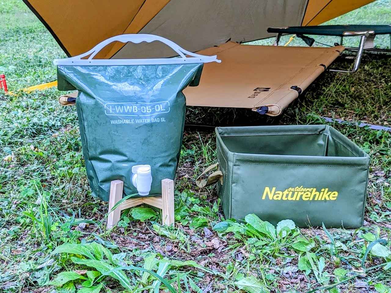 ミニマムキャンプにおすすめ！岩谷マテリアル『ウォーターバッグ』は