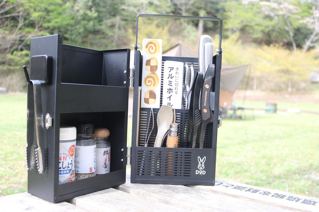 便利すぎ】キッチンセットをまるごとキャンプへ！『DOD／シェフレル