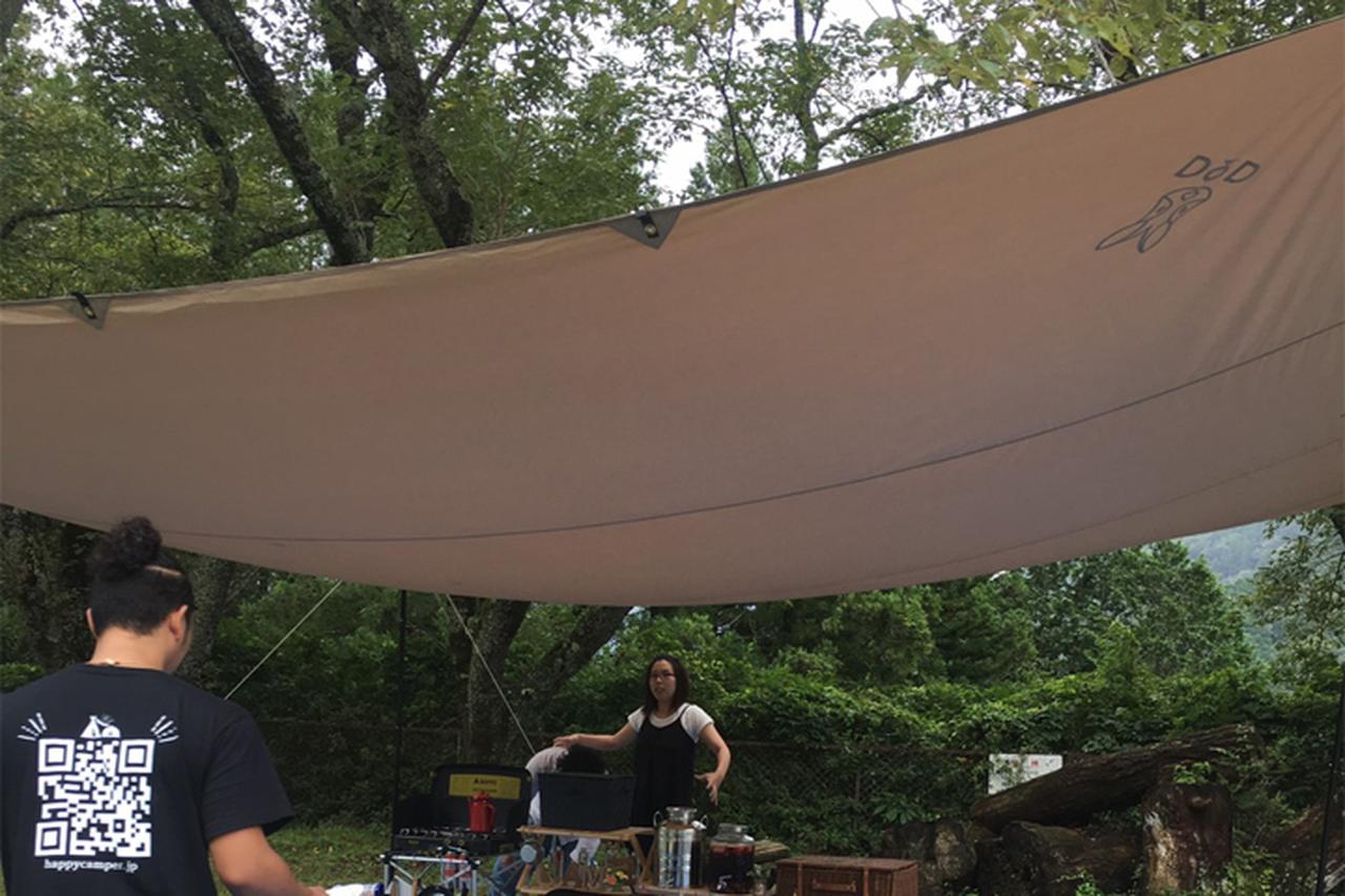 レビュー】DOD「チーズタープ」は超大型で大人数キャンプにおすすめ
