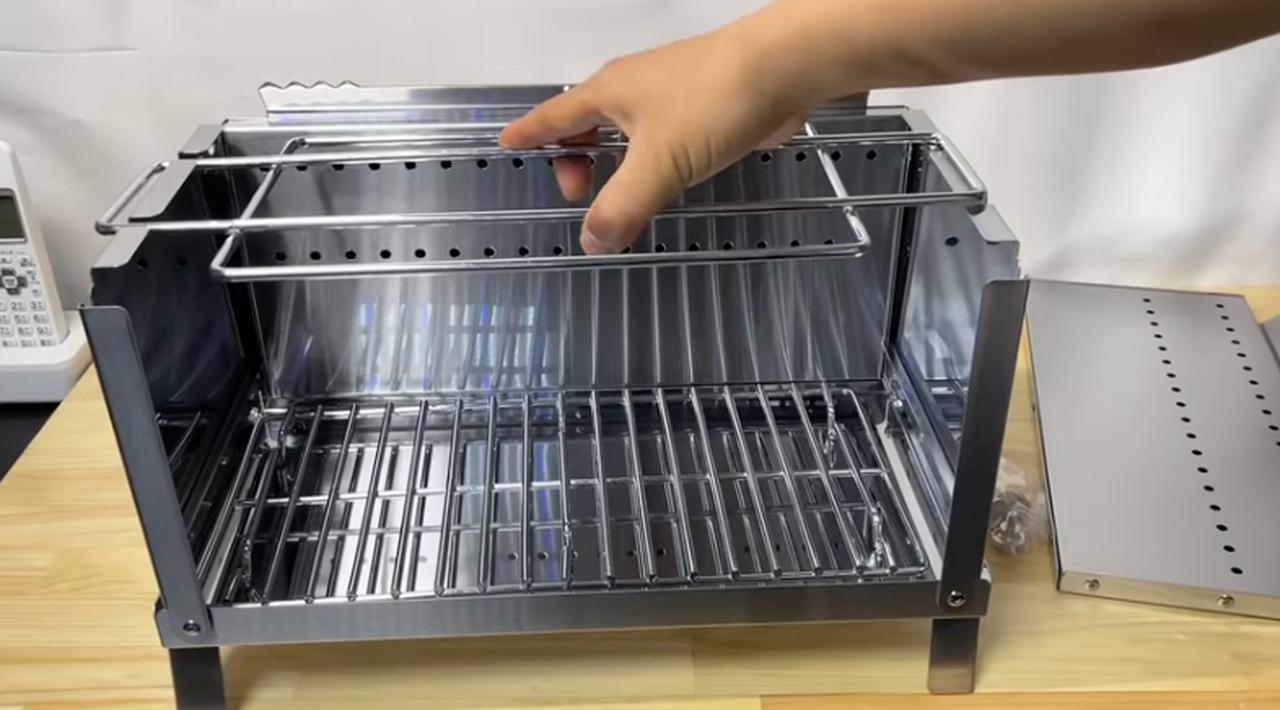 DCMの焚き火台「ファイアーブーストコンロ」をレビュー 二次燃焼も