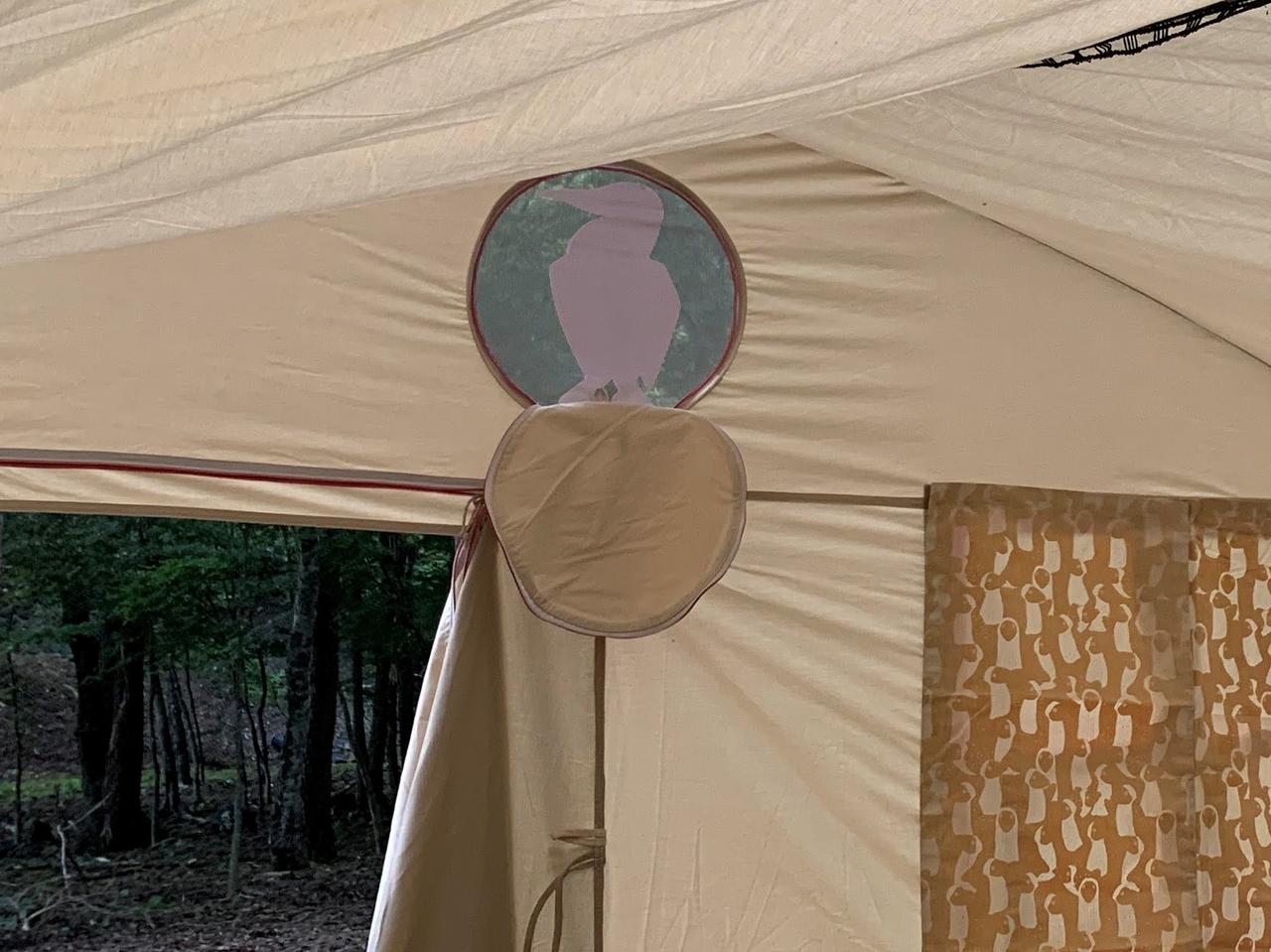 CHUMS（チャムス）「コヤテントT/C5」レビュー】自然の中に家を建てた